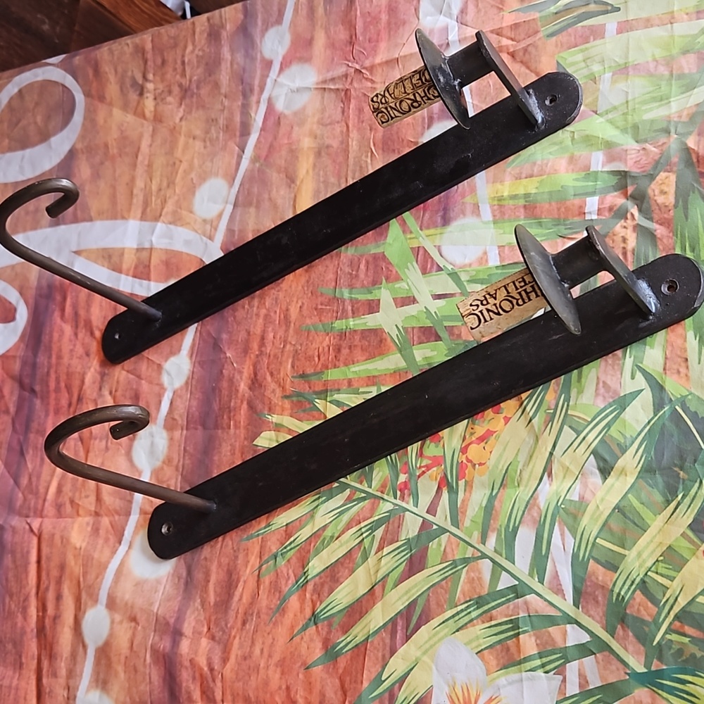 A1) Anthropologie candlestick holders